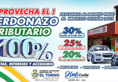 APROVECHE EL PERDONAZO TRIBUTARIO 100% DE MULTAS,  INTERÉS Y ACCESORIO